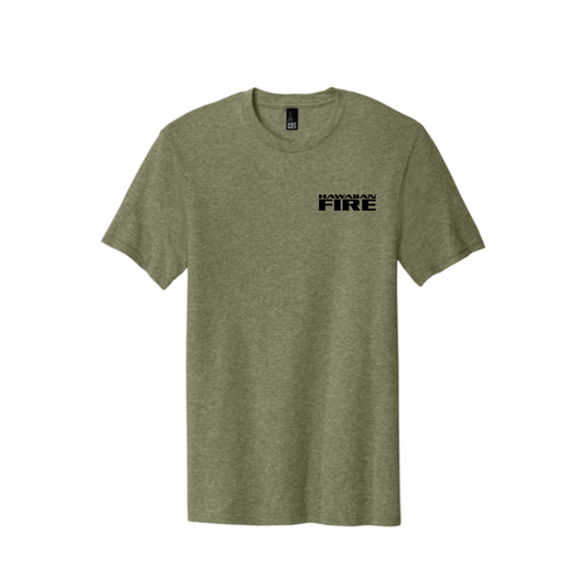 Oahu Fire Station T-Shirt Military Frost Green