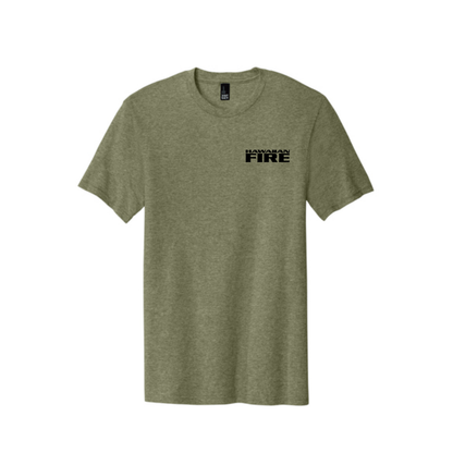 Oahu Fire Station T-Shirt Military Frost Green